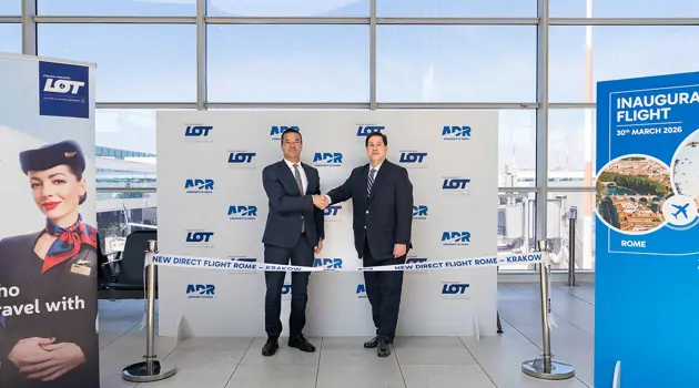 LOT Polish Airlines launches direct flights between Rome and Krakow