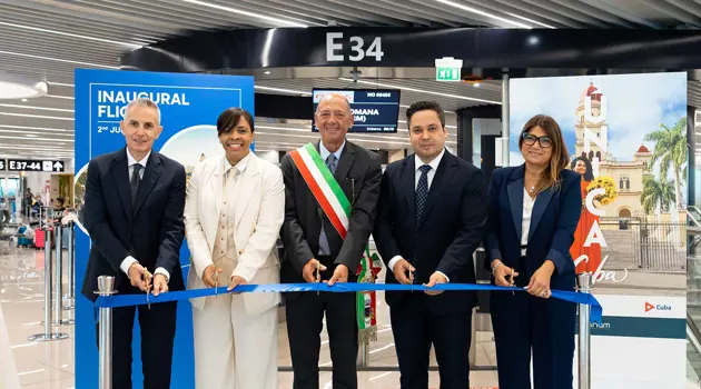From Rome Fiumicino new route to Holguín