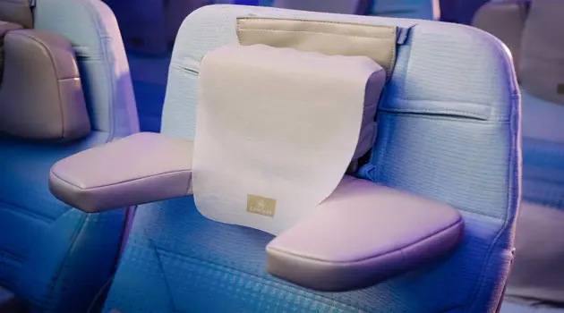 Emirates' new U-Dream headrest