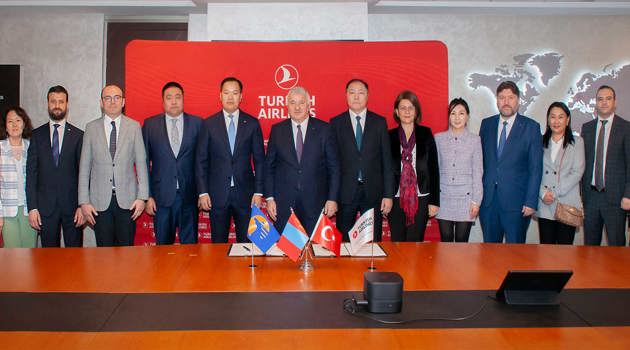 Turkish Airlines and Miat Mongolian Airlines announce codeshare agreement