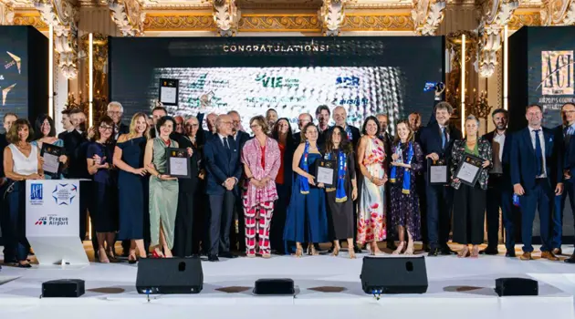 The winners of the Aci Europe Best Airport Award 2026