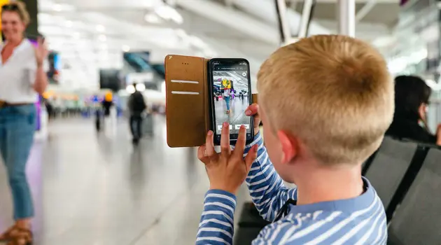 At Heathrow mobile game Mr. Men Little Miss