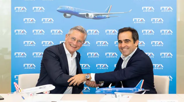 New partnership between Volotea and Ita Airways