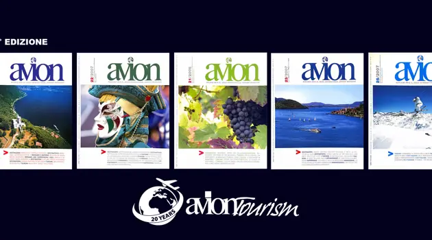 2006-2007 The historic covers of Avion Tourism Magazine