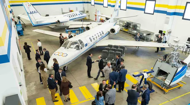 The university center for aeronautics is born in Bergamo