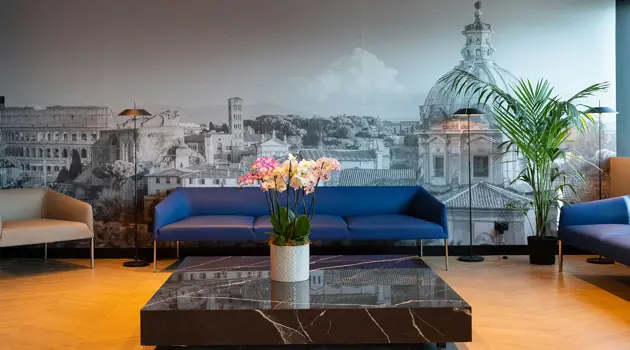 New Lounge at Terminal 1 of Rome Fiumicino Airport