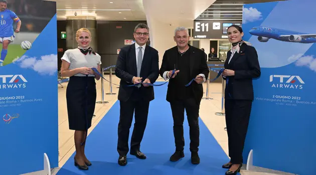 The new ITA Airways Rome - Buenos Aires flight
