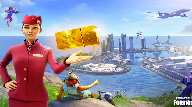 Qatar Airways brings the destination Doha to Fortnite