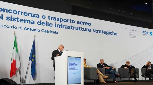 At Fiumicino airport, a discussion on the future of Italian air transport