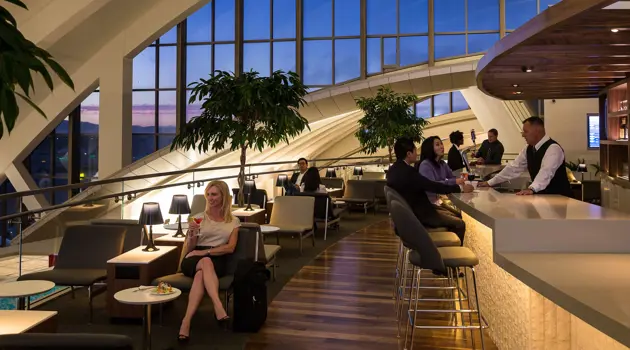 Los Angeles Airport. Star Alliance Lounge 