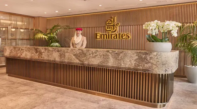 Emirates' new lounge at Manchester Airport