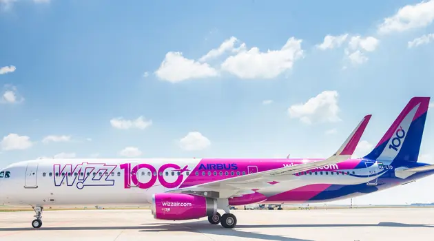 100th aircraft in Wizz Air Malta's modern and sustainable fleet