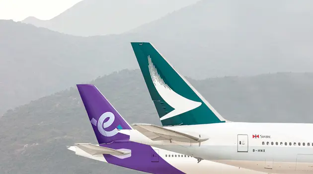 Cathay Pacific has more flights from Hong Kong to mainland China