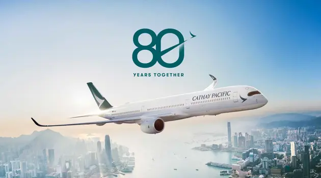 80 years of Cathay Pacific Airways