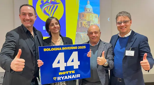 Ryanair's flights from Bologna for the winter