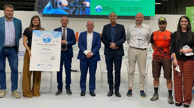 Sacbo is the first enterprise in Italy "Bike-Friendly Company"