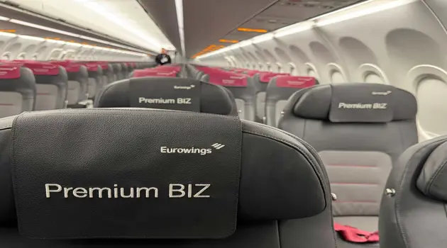 Eurowings Premium Biz on medium-haul routes