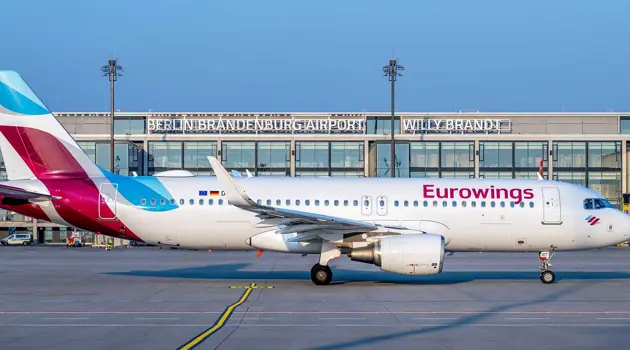 Eurowings: beach balls on board