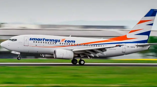 From Fiumicino new Smartwings direct flight to Prague