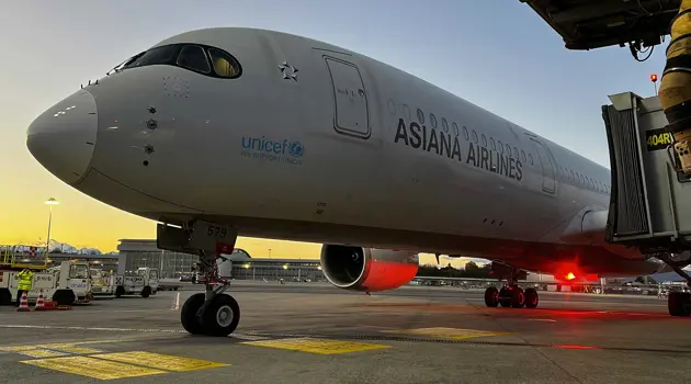 New Milan-Seoul route for Asiana Airlines at Malpensa