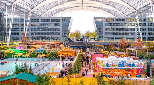 Christmas magic at Munich Airport