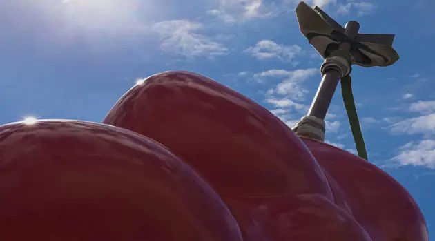 In Naples a public art installation by Gaetano Pesce