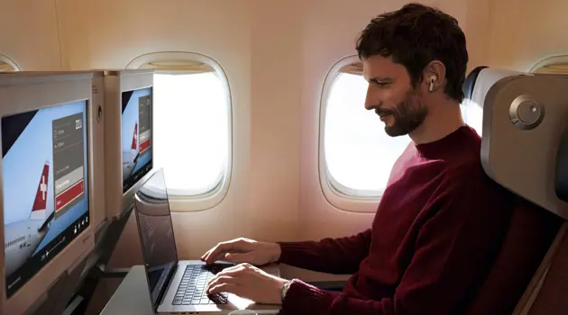 Swiss to offer free internet chat on all its long-haul flights