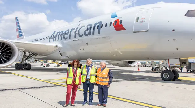 Flight from Milan and Philadelphia with American Airlines