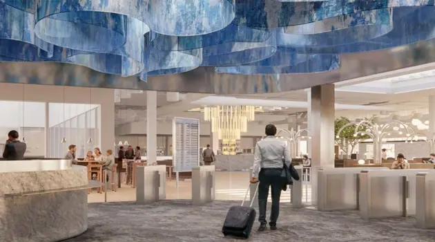 SAS prepares a new lounge at Copenhagen Airport