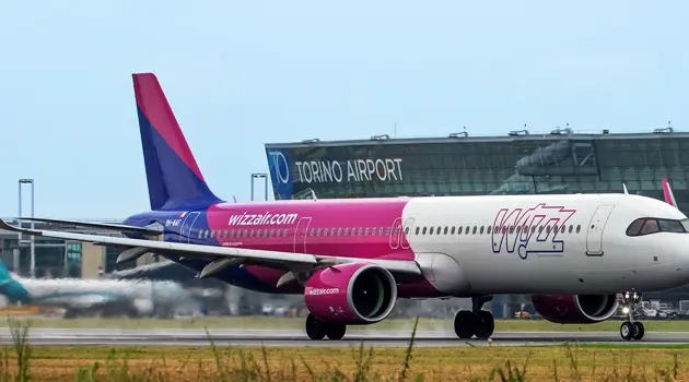 New direct flight to London Luton from Turin