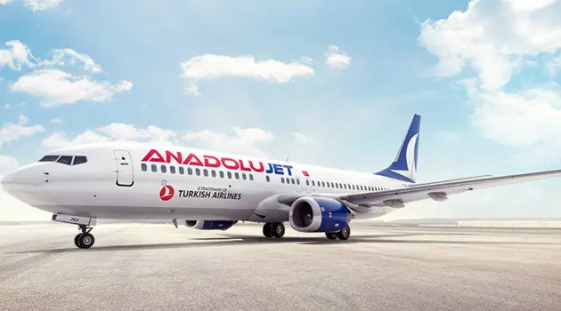 AnadoluJet has started flights from İzmir to Baku