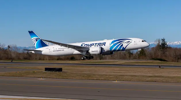 Egyptair in strong growth with focus on Italy