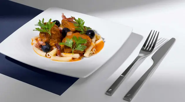 Starred menus for passengers departing from Paris with Air France