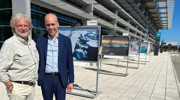 Photo exhibition at Ancona airport