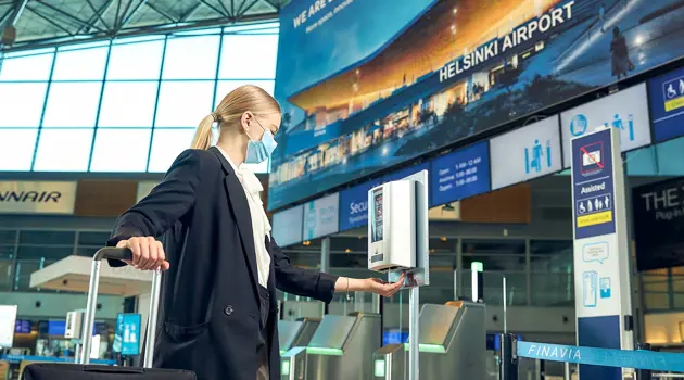 Finavia expands the use of masks at its airports