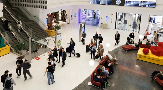Iconic design on display at Linate