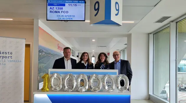 Trieste Airport accelerates growth