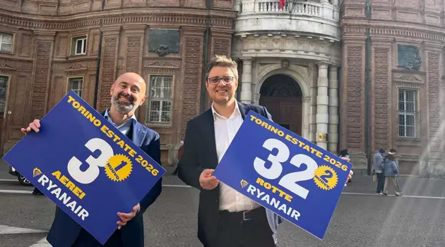 Ryanair opens two nine routes from Turin to Sofia and Tirana