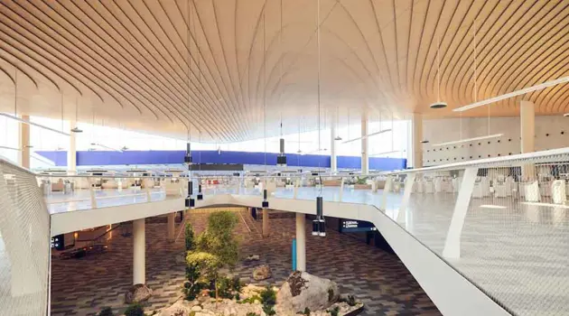 The renewed Helsinki Airport
