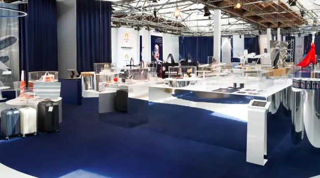 Air France has inaugurated a temporary restaurant at the Palais de Tokyo in Paris