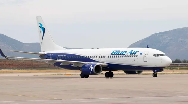 Blue Air delayed with the resumption of flights