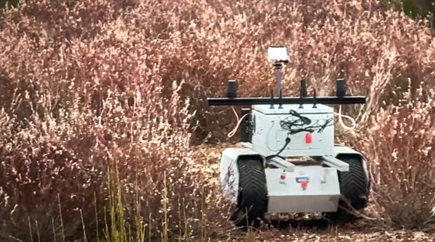 The first test in Italy of the OLGA robot for monitoring biodiversity at Malpensa