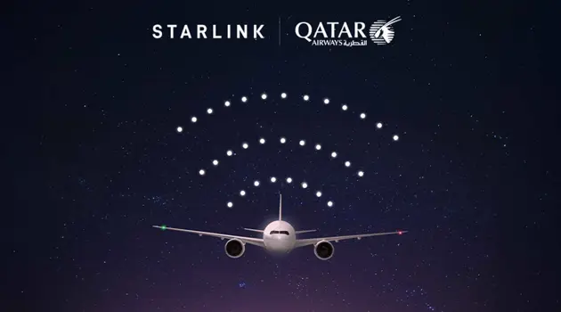 Qatar Airways: Starlink free on A350 and Boeing 777