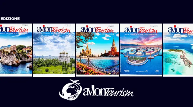 2018-2019 The historic covers of Avion Tourism Magazine