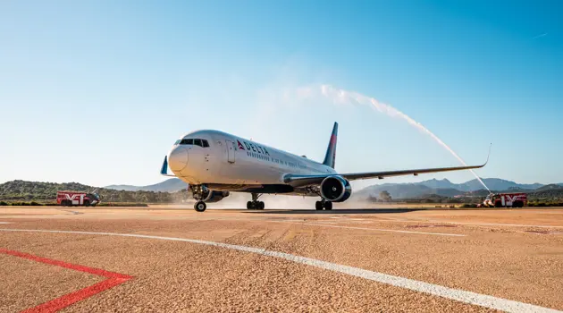 Delta Launches Nonstop New York-Olbia Flight