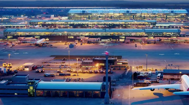 Temporary closure of Heathrow Airport