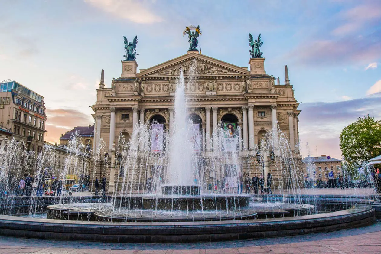 Teatro dell'Opera a Lviv