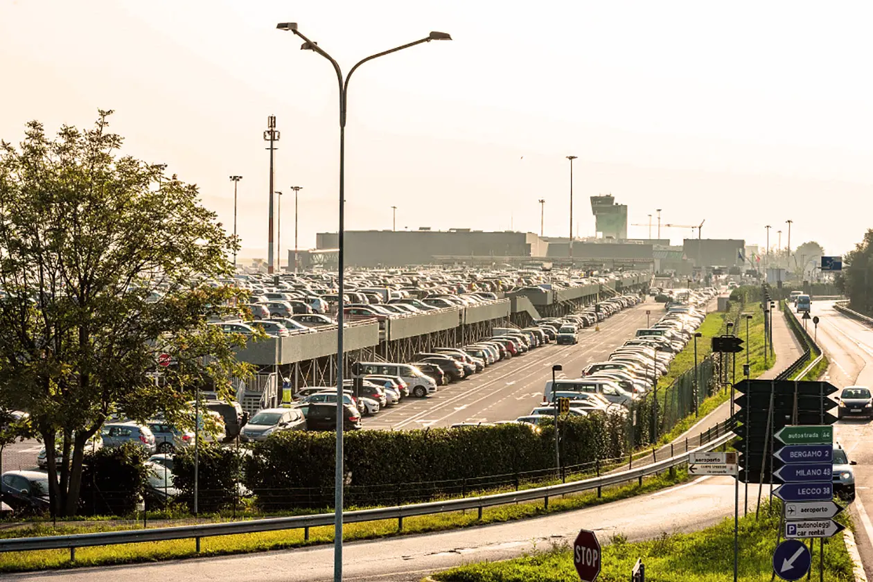 Parcheggi in aeroporto Foto: Copyright © Milan Bergamo Airport