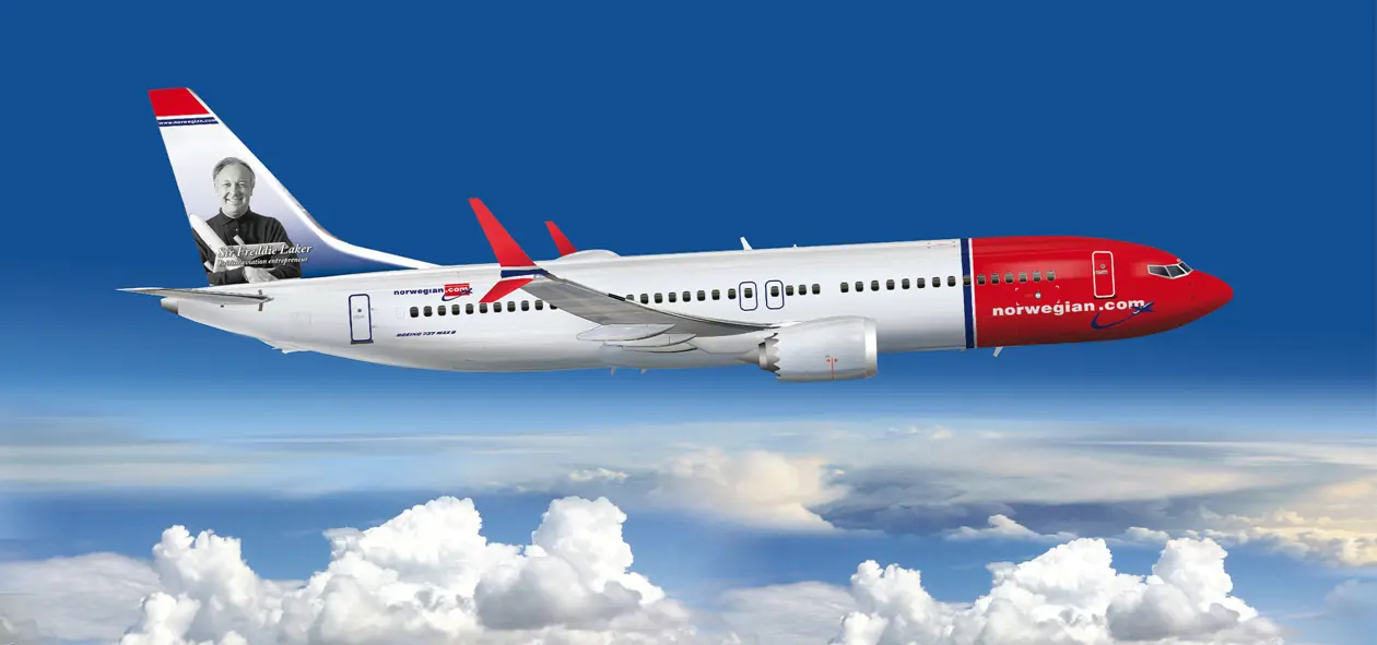 Norwegian Foto: Copyright © Creative commons license - Ufficio stampa Norwegian airlines