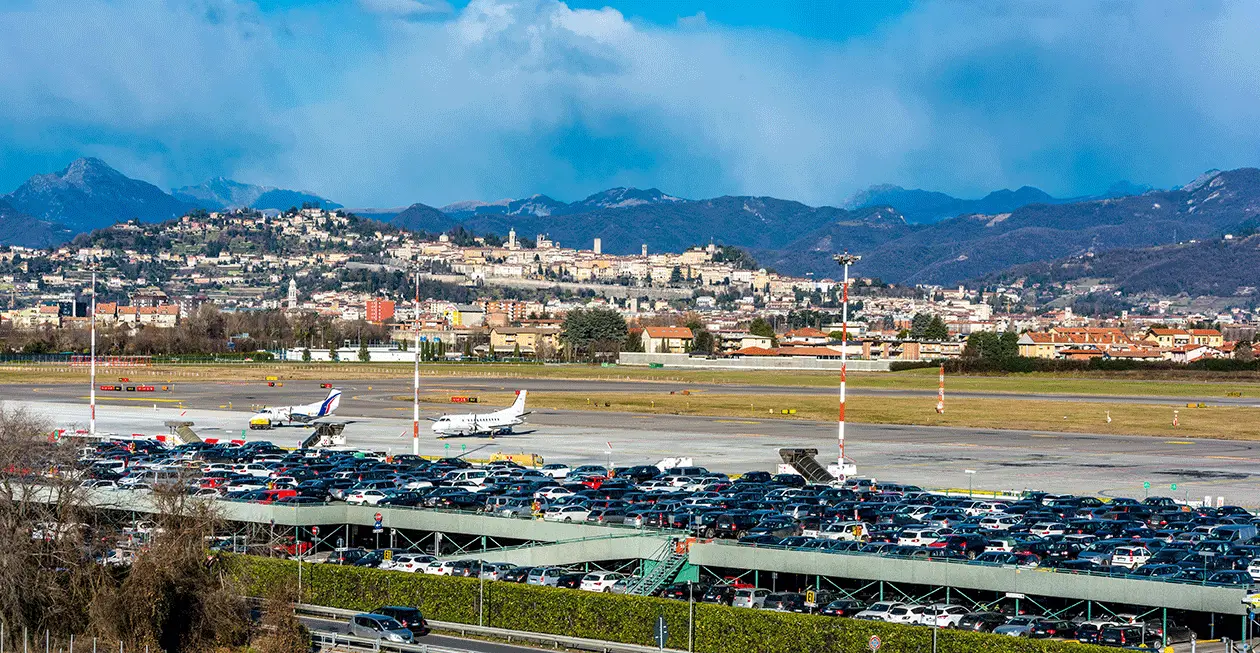 Parcheggi in aeroporto Foto: Copyright © Milan Bergamo Airport